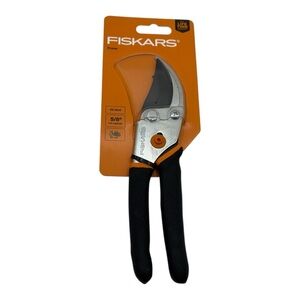 Fiskars 5/8” Bypass Pruning Shears Hand Pruner All Steel Lifetime Warranty